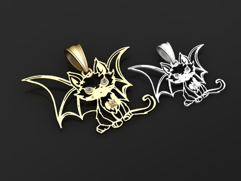 features pendant Model Cetak 3D .c4d .max .obj .3ds .fbx .stl .blend