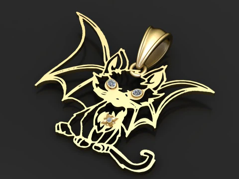 features pendant 3D Print Model