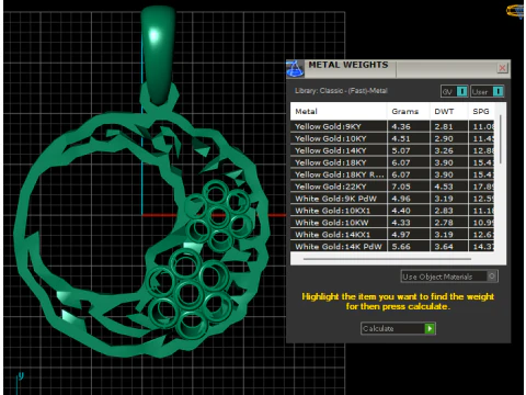 This exquisite pendant 3D Print Model