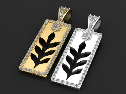 Showcase pendant Model do druku 3D