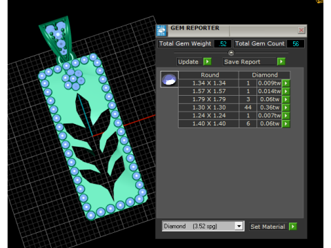 Showcase pendant 3D Baskı Modeli