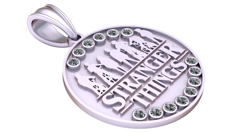 FEATURE PENDANT 3D 打印模型 .c4d .max .obj .3ds .fbx .stl .blend