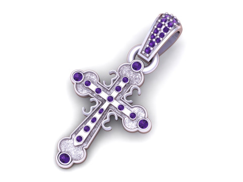 Depicts a detailed 3D rendering PENDANT 3D-Druckmodell