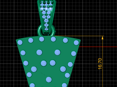 Style Bear Faces Pendant 3D Printable Model 3D Baskı Modeli
