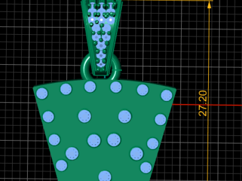 Style Bear Faces Pendant 3D Printable Model 3D Baskı Modeli