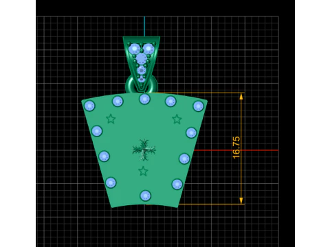 Skull Faces Pendant 3D Printable Model 3D Print Model