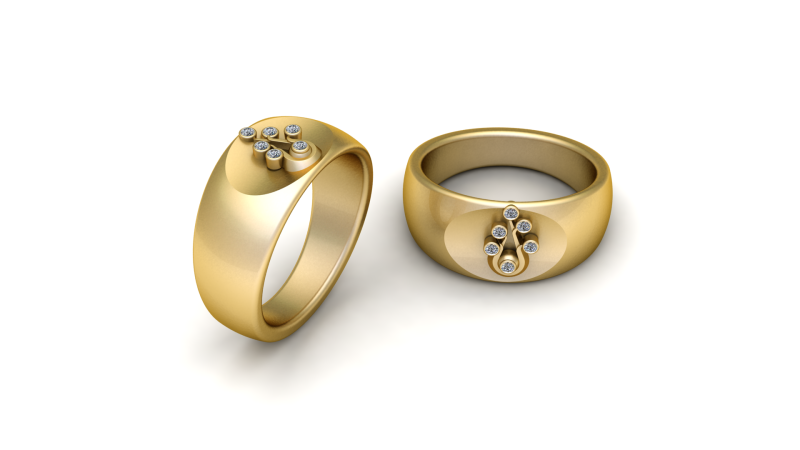 Design stunning 3d jewelry PENDANT 3D Print Model .c4d .max .obj .3ds .fbx .stl .blend