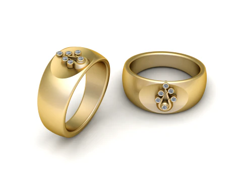 素晴らしい 3D ジュエリー ペンダントをデザインします。 3Dプリントモデル