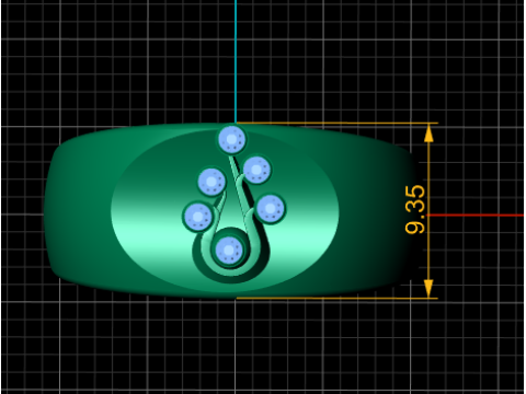 Design stunning 3d jewelry PENDANT 3D Print Model