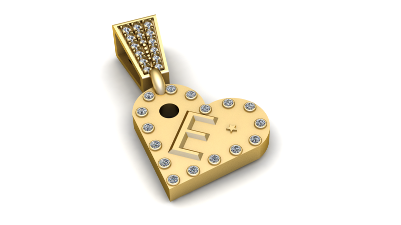 Letter Sliders Cham pendant Modèles 3D en vedette .c4d .max .obj .3ds .fbx .stl .blend