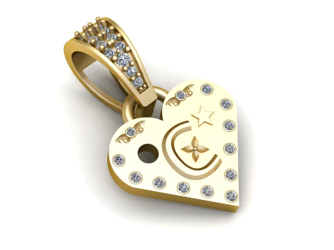 C 3d printable model PENDANT 3D Print Model