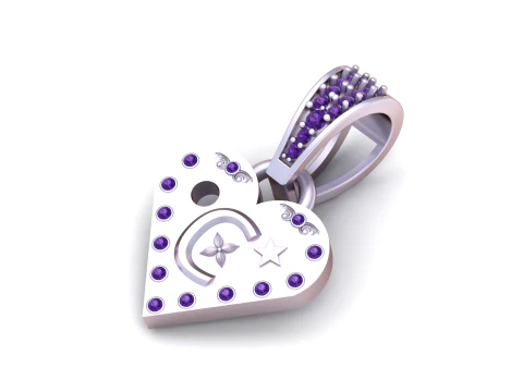 C 3d printable model PENDANT 3D Print Model