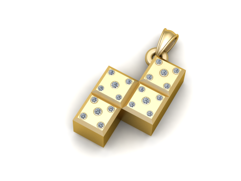 GAMES BOX GOLD PENDANT Modelo de Impressão 3D