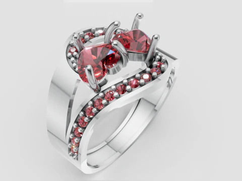 ゴールドリング 3Dプリントモデル