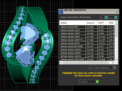 GOLD RING 3D Print Model