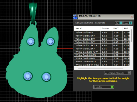 Animal FUNNY PENDANT 3D Print Model