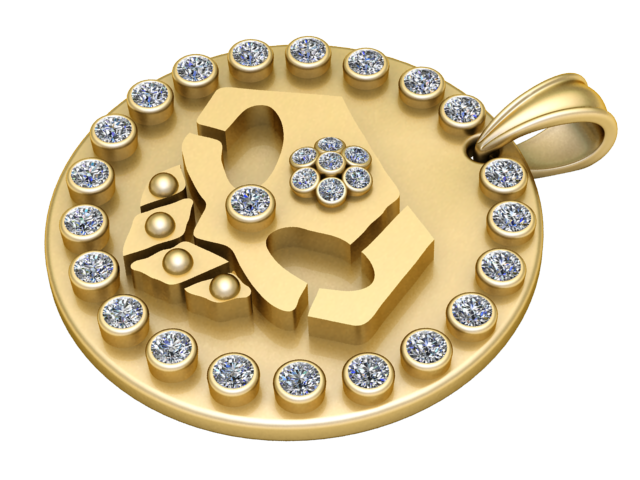 SKULL FACES PENDANT Modello di stampa 3D .c4d .max .obj .3ds .fbx .stl .blend