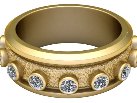 ブレスレット ゴールド ペンダント 3Dプリントモデル