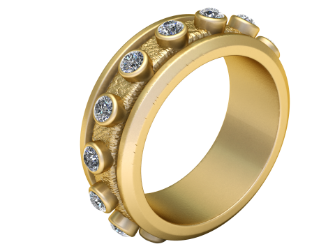 Bracelet GOLD PENDANT 3D प्रिंट मॉडल