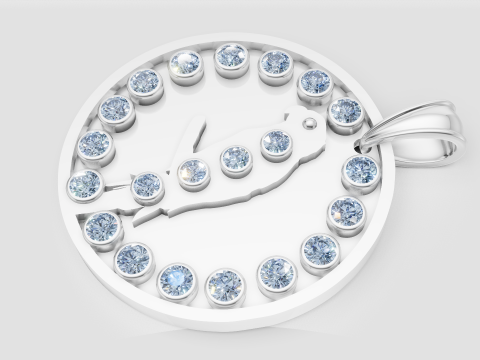 PAROAT GOLD PENDANT 3D Baskı Modeli