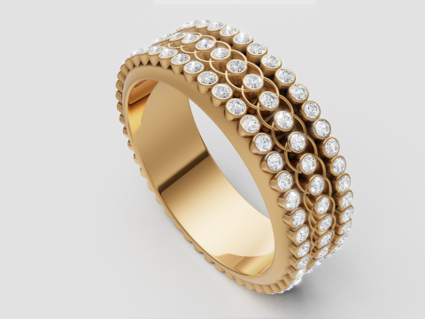 BRACELET GOLD PENDANT Modèles 3D en vedette