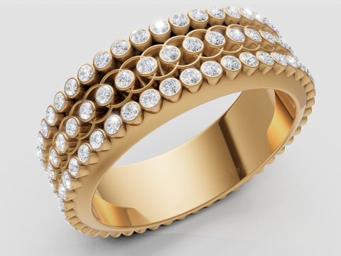 BRACELET GOLD PENDANT Modèles 3D en vedette