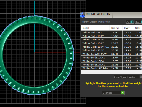 BRACELET GOLD PENDANT Modèles 3D en vedette