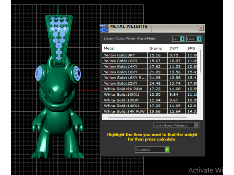 Dinosaur 3D printable model pendant Model do druku 3D