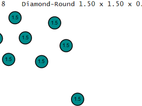 3d round pendant 3D प्रिंट मॉडल