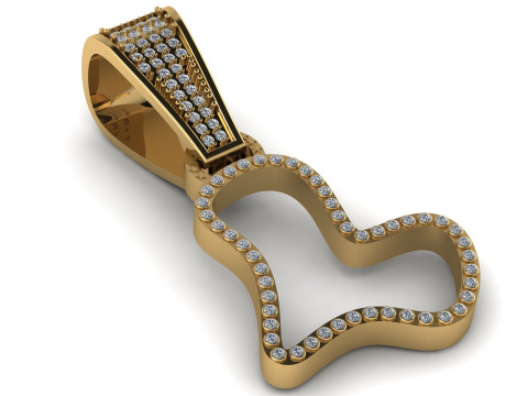3D SHOES PENDANT 3D प्रिंट मॉडल