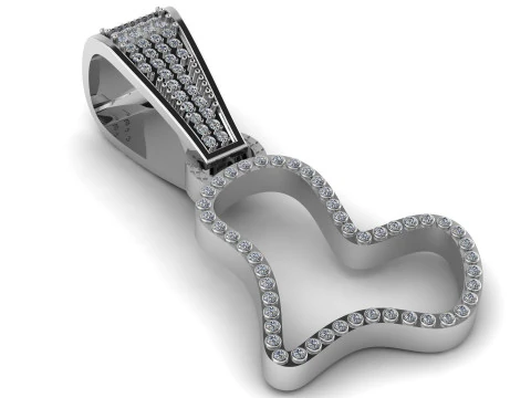 3D SHOES PENDANT 3D Print Model