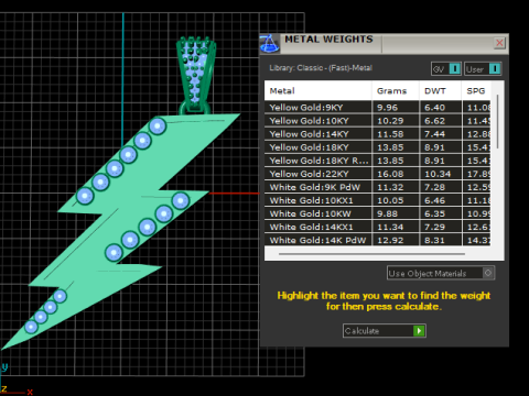 ELECTRIC SHORT PENDANT Model Cetak 3D