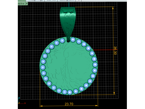 TREE MONSTER PENDANT Modello di stampa 3D
