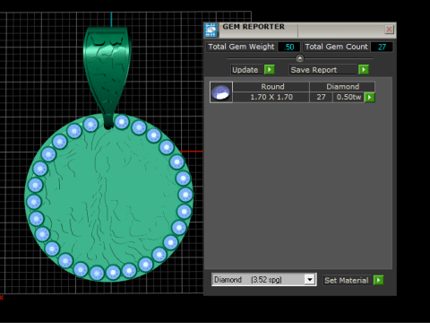 TREE MONSTER PENDANT Modello di stampa 3D