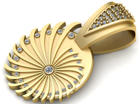 COLGANTE GARAARI DE ORO Modelo de impresión 3D