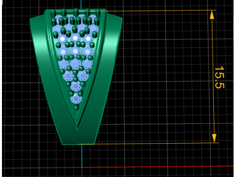 GOLD GARAARI PENDANT 3D Принт Модель