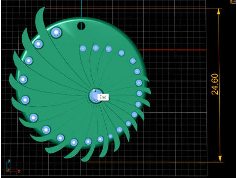GOLD GARAARI PENDANT 3D Print Model