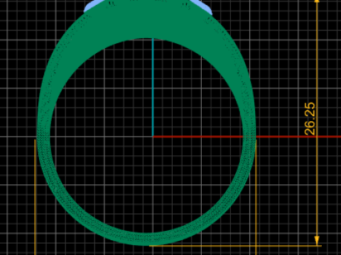 GOLD RING Modelo de Impressão 3D