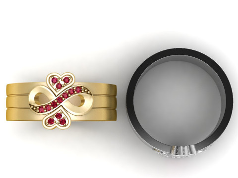 BRACELET GOLD PENDANT 3D Print Model