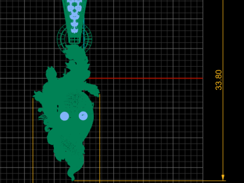 LADES FACES GOLD PENDANT Modèles 3D en vedette