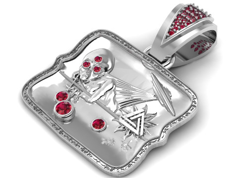 MEN RAEST PENDANT 3D Print Model