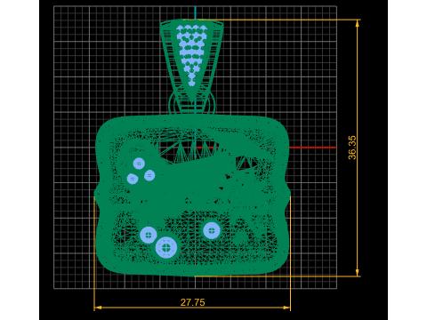 MEN RAEST PENDANT 3D Print Model