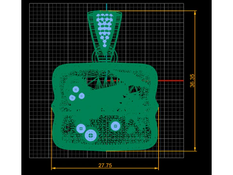 MEN RAEST PENDANT 3D Print Model