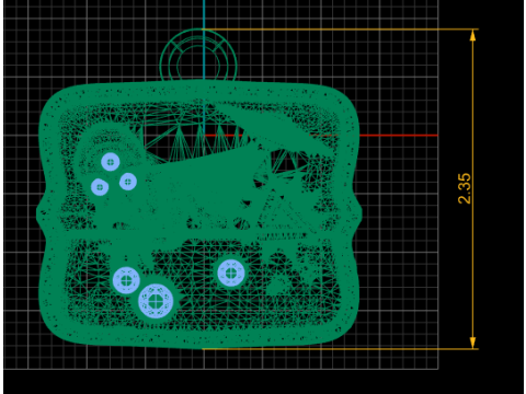 MEN RAEST PENDANT 3D Print Model