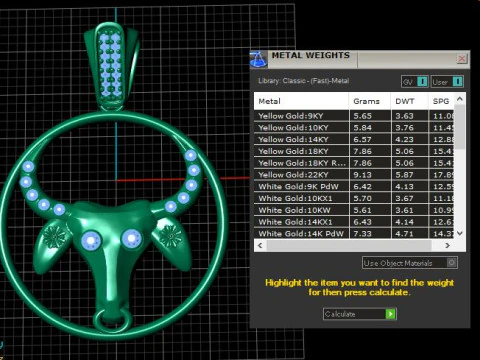 3D COW PENDANT 3D Print Model