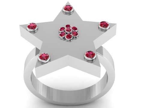 3D GOLD STAT RING Modèles 3D en vedette