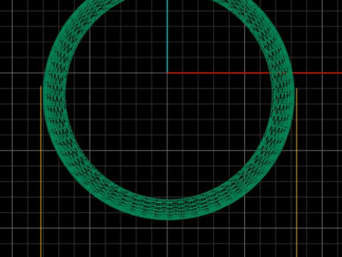 3D GOLD STAT RING Modèles 3D en vedette