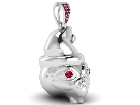 CAP FACES PENDANT 3D 打印模型