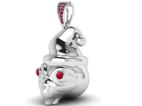 CAP FACES PENDANT 3D 打印模型