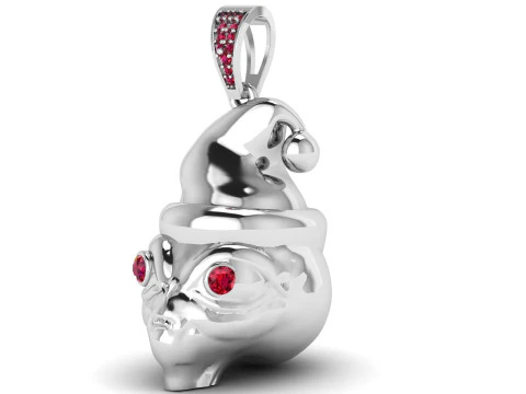 CAP FACES PENDANT 3D Print Model
